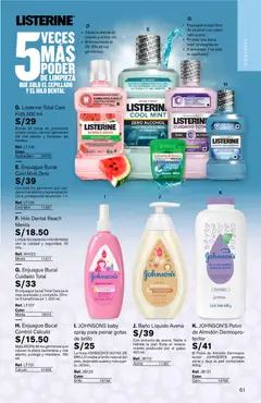 Vista previa de folleto Leonisa - Aliados Leonisa II de la Leonisa válido desde 11/09/2026 | Página: 61 | Productos: Alcohol, Baño, Avena, Sandía