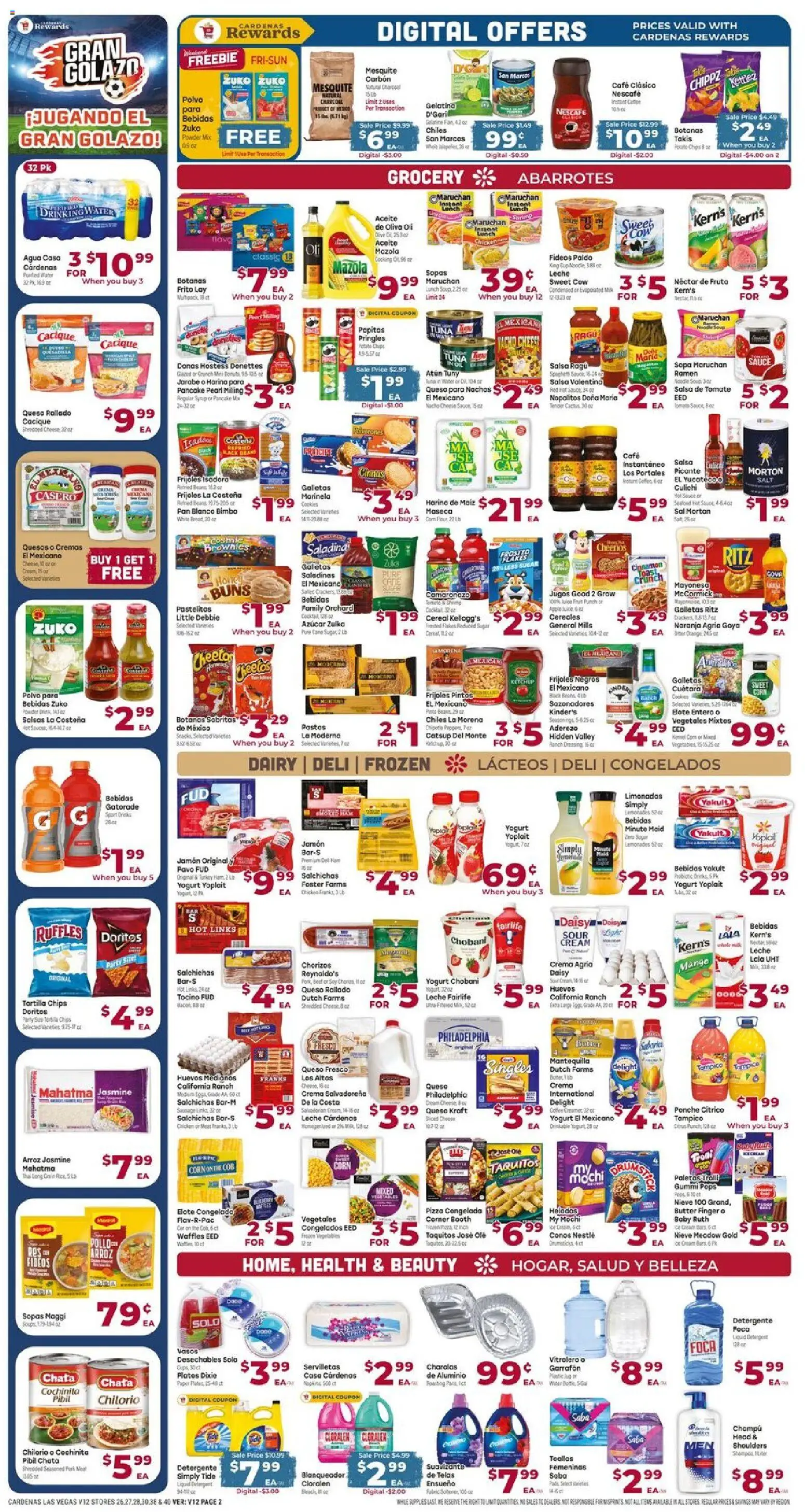 Cardenas Weekly Ad - valid from 06/24/2026 | Page: 2 | Products: Pan, Powder, Flakes, Sauce