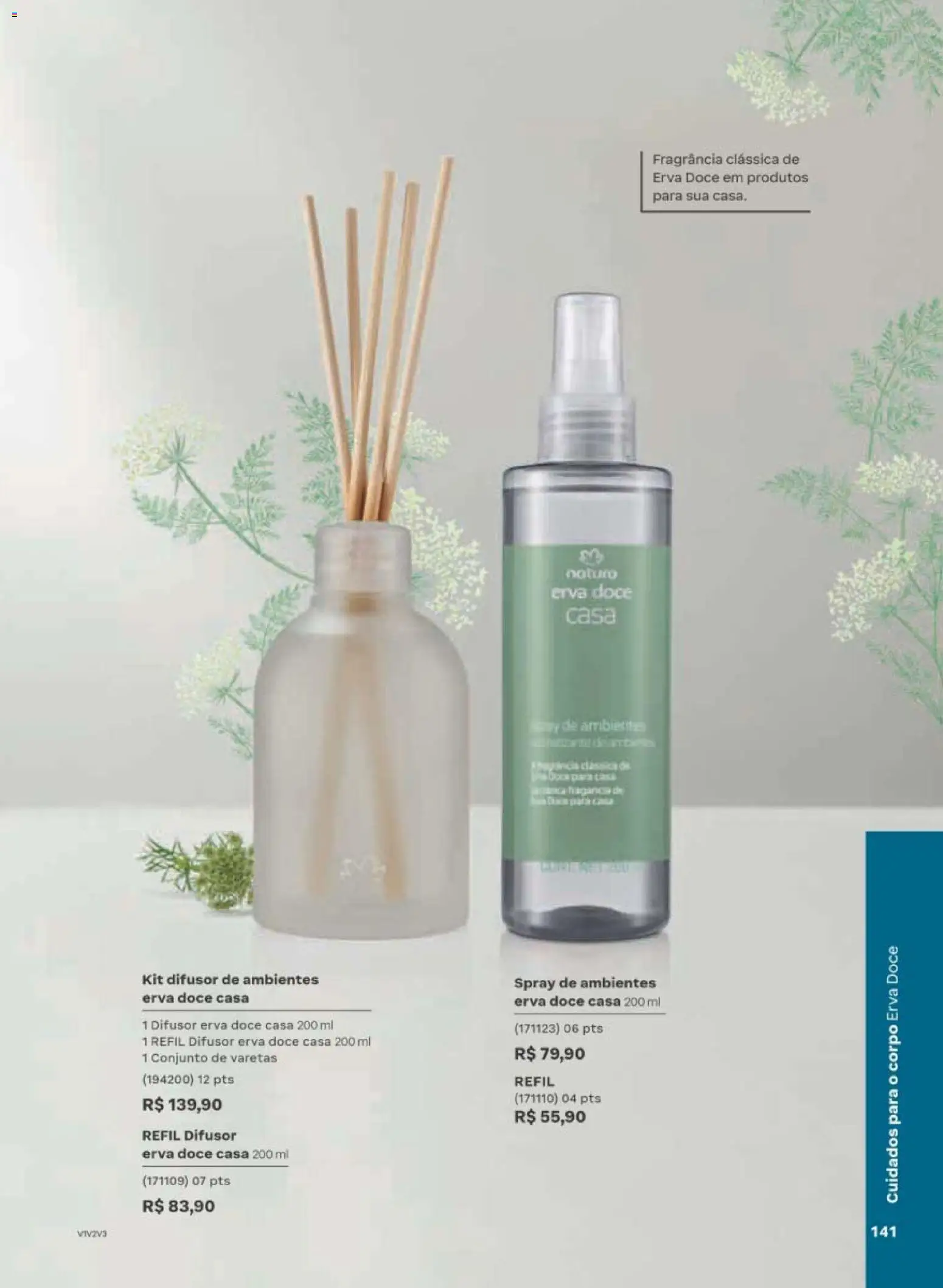 Natura Folheto - válido de 29/06/2026 | Página: 141 | Produtos: Difusor, Fragrância