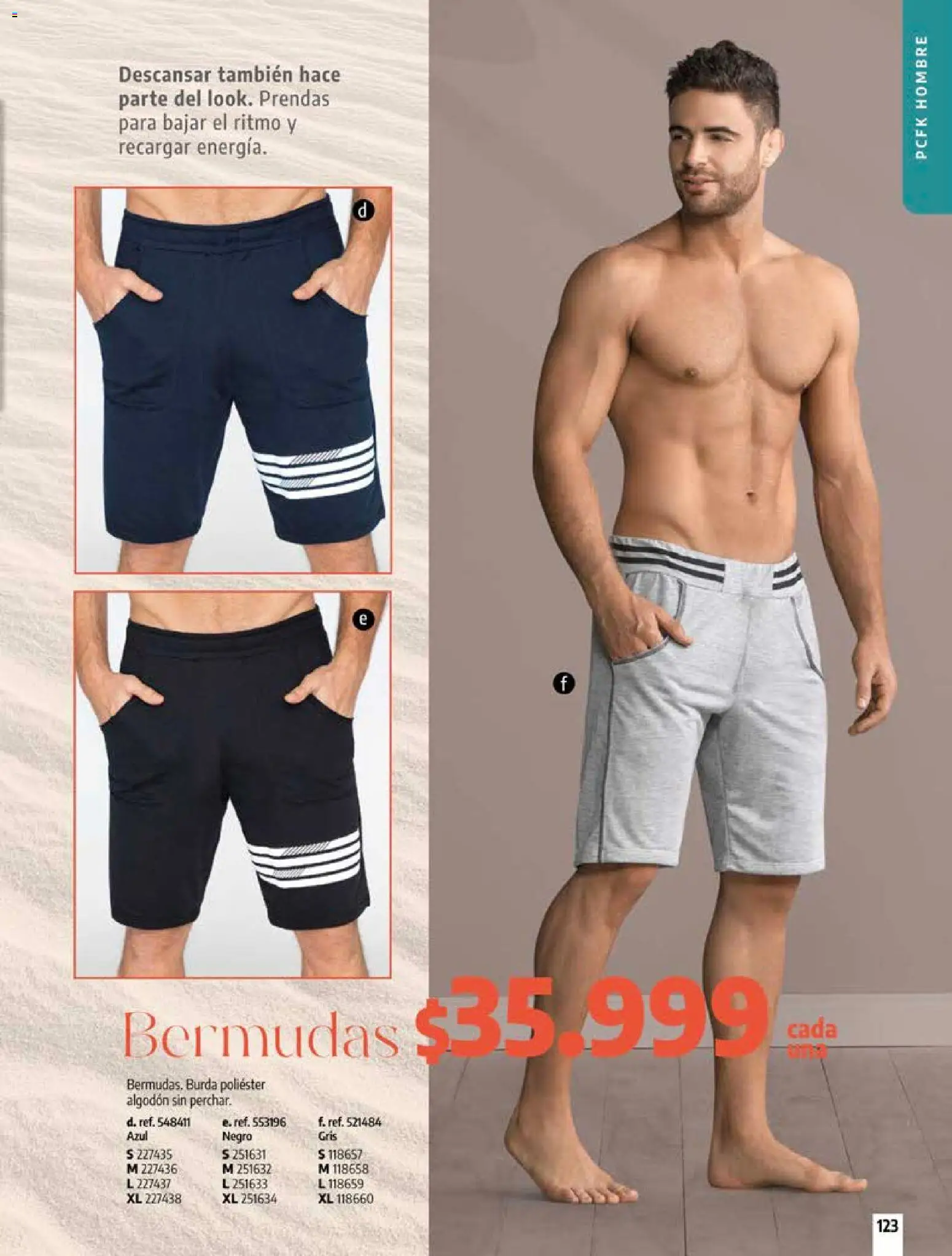 Pacifika revista - valida desde el 03.06.2026 | Página: 124 | Productos: Algodón, Bermudas