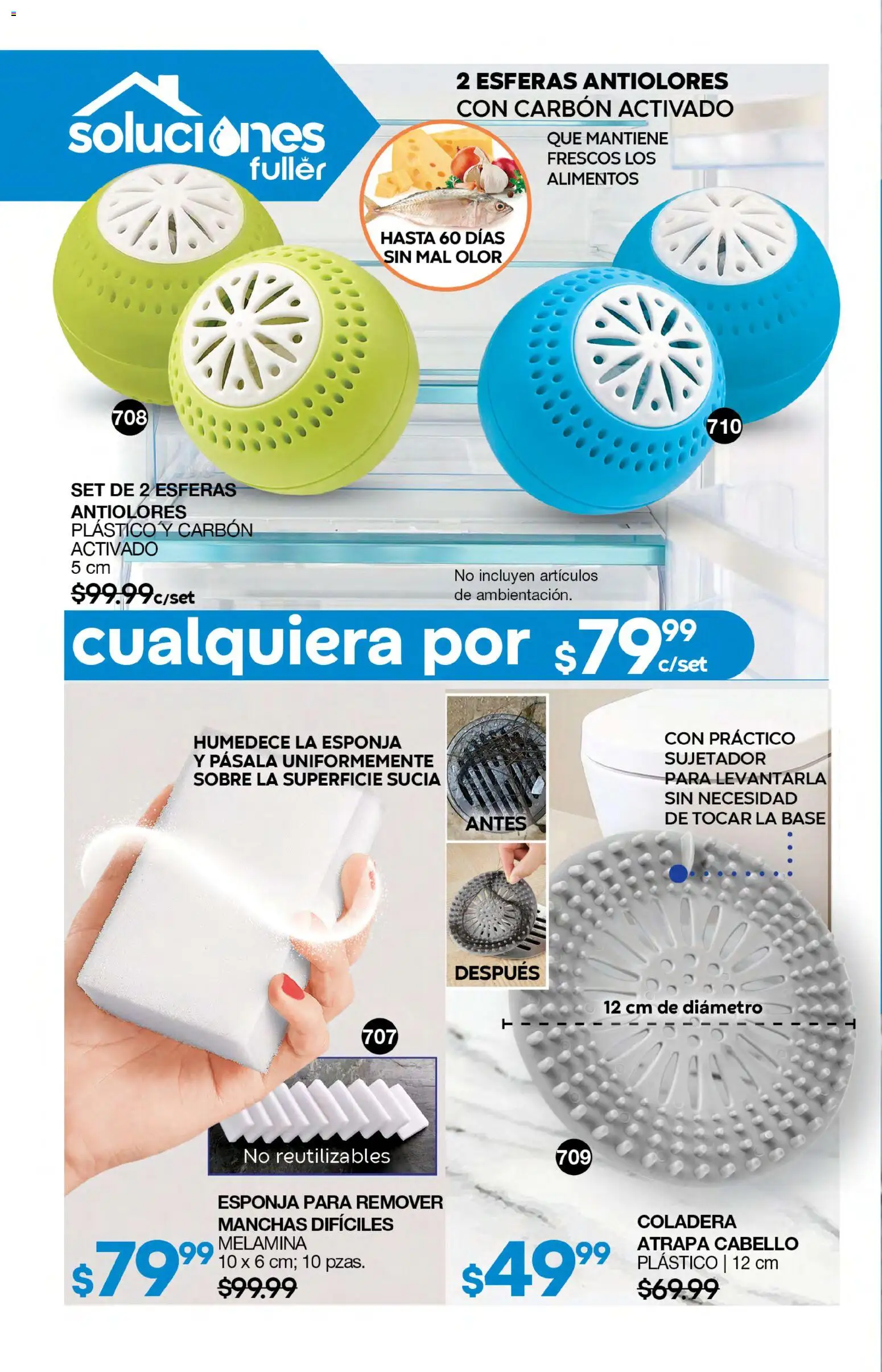 Nuevas ofertas de Fuller válidas en toda la República Mexicana desde el 05/08/2026. ¡Encuentra las mejores ofertas en Fuller campaña 9 2026! | Página: 200 | Productos: Esponja, Alimentos, Carbón activado, Sobre