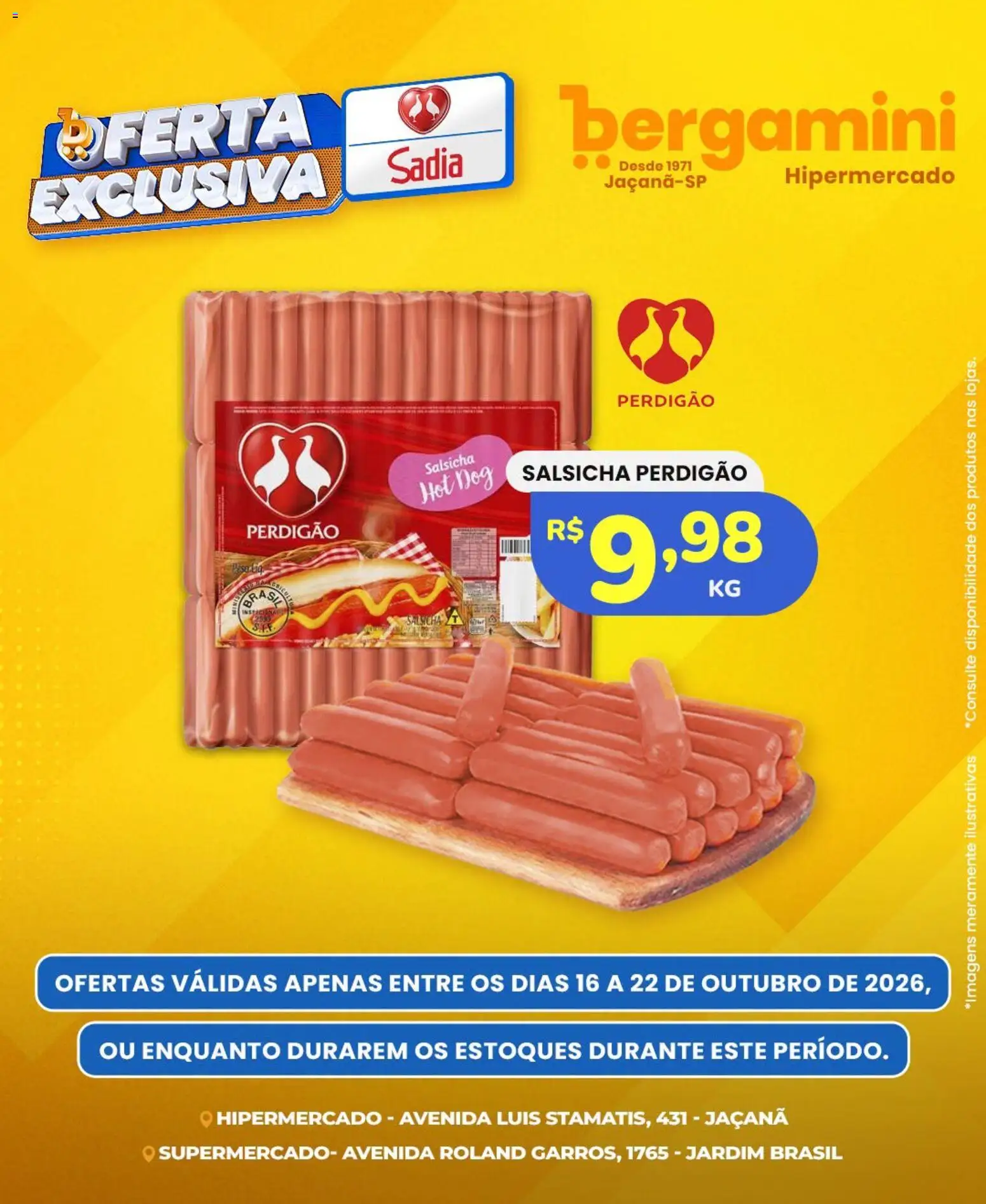 Supermercado Bergamini Folheto - válido de 16/10/2026 | Página: 4