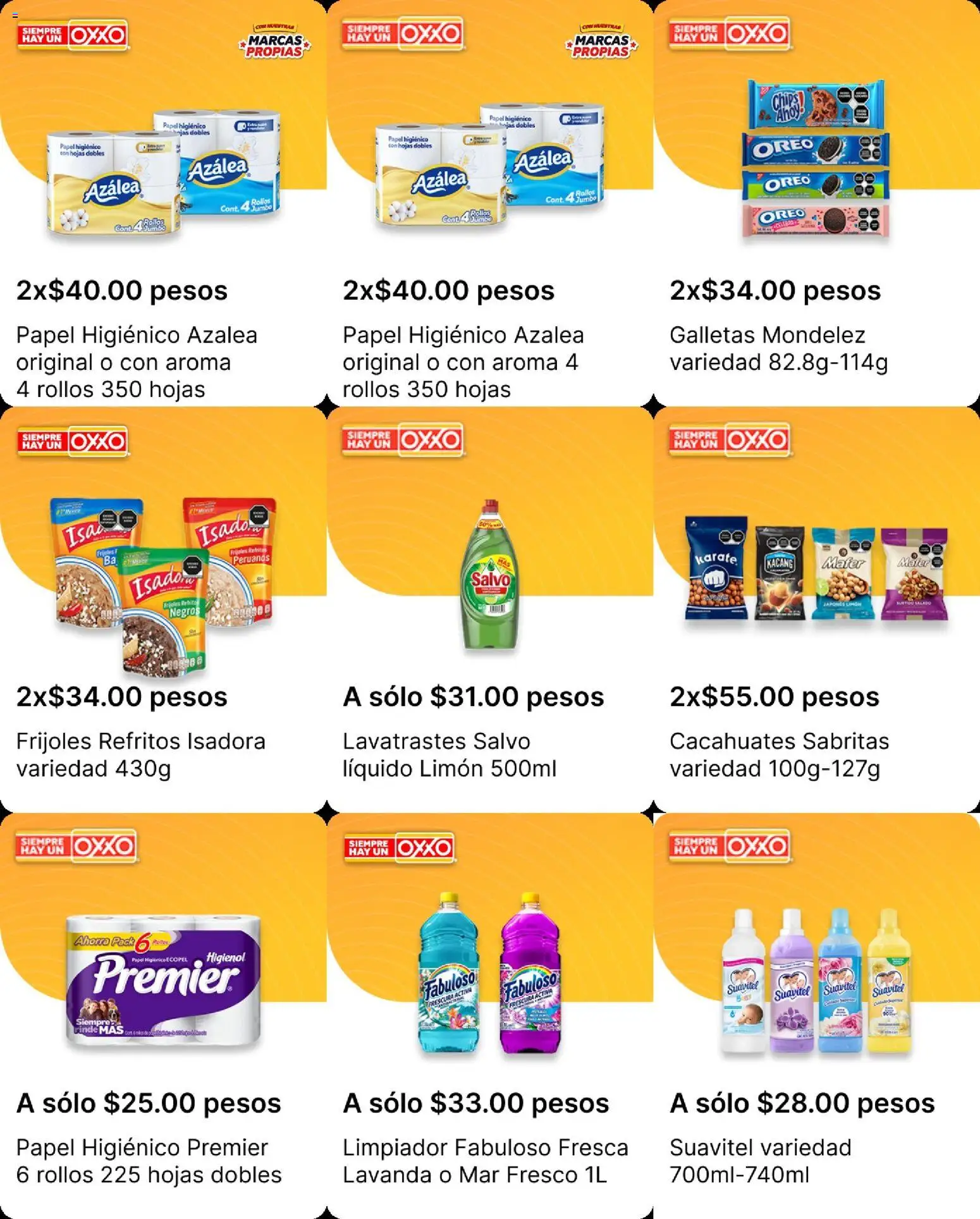 Catálogo OXXO - Página 2 - Ofertas válidas hasta el 31 de octubre de 2026