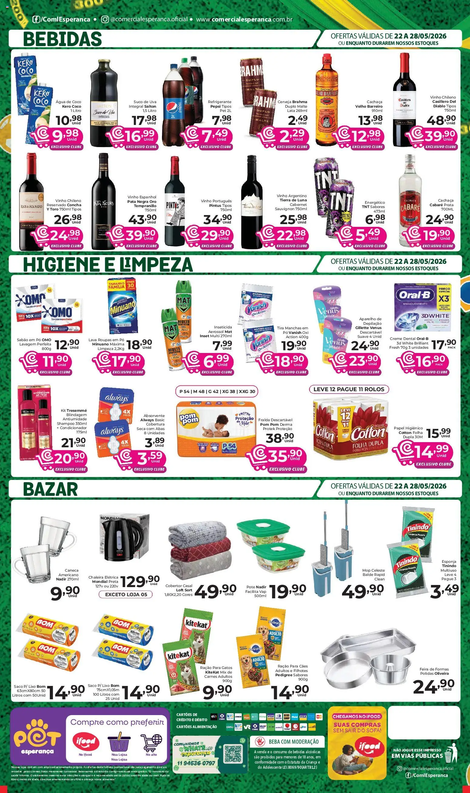 Comercial Esperança Folheto - válido de 22.05.2026 | Página: 4