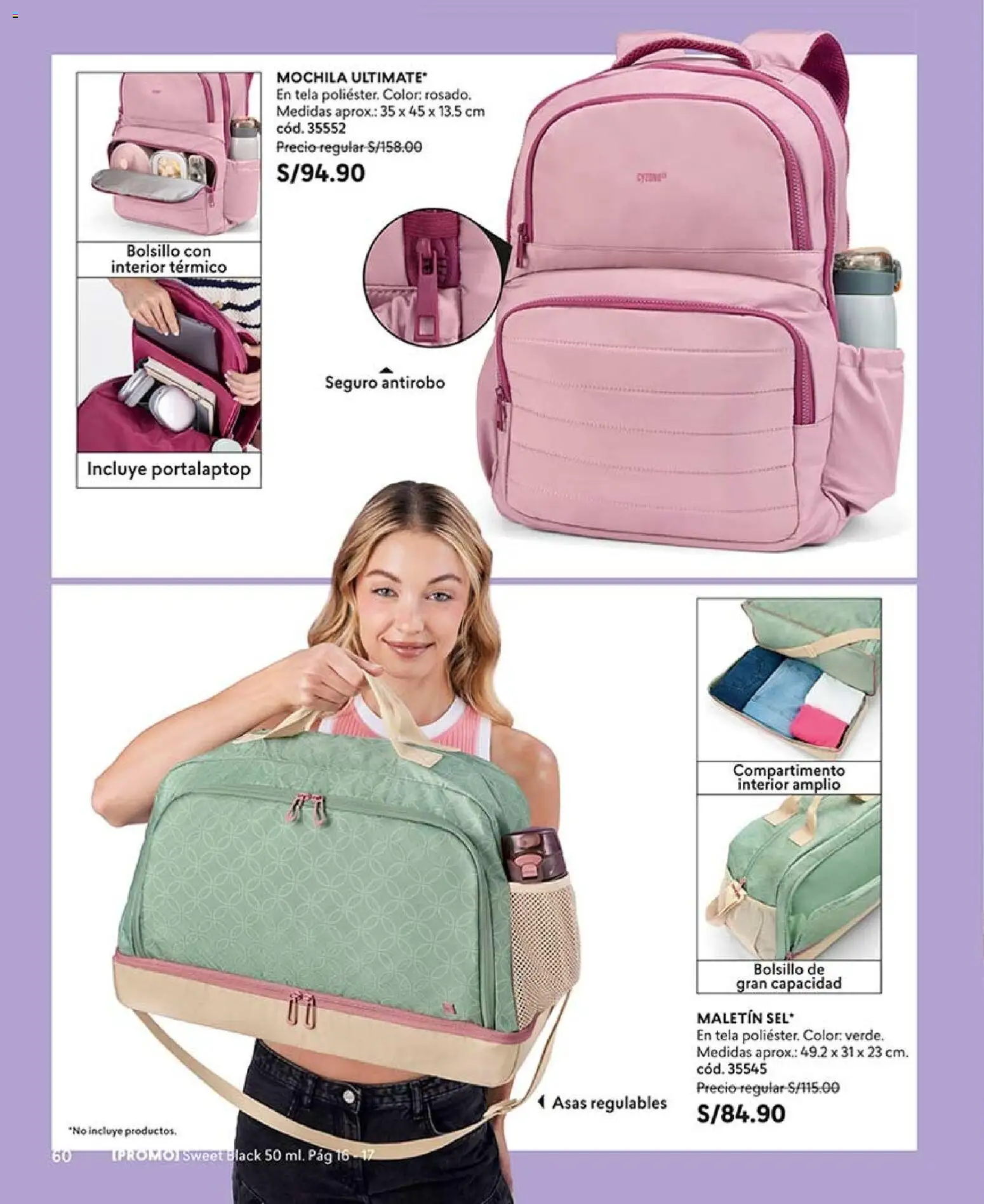 Catálogo CyZone válido desde 02/08/2026 | Página: 60 | Productos: Mochila