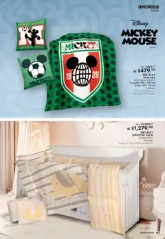 Vista previa de Andrea catálogo Outlet, nuevo folleto de la tienda, válido en México a partir del 26/07/2026 | Página: 497 | Productos: Mouse, Juego, Cuna