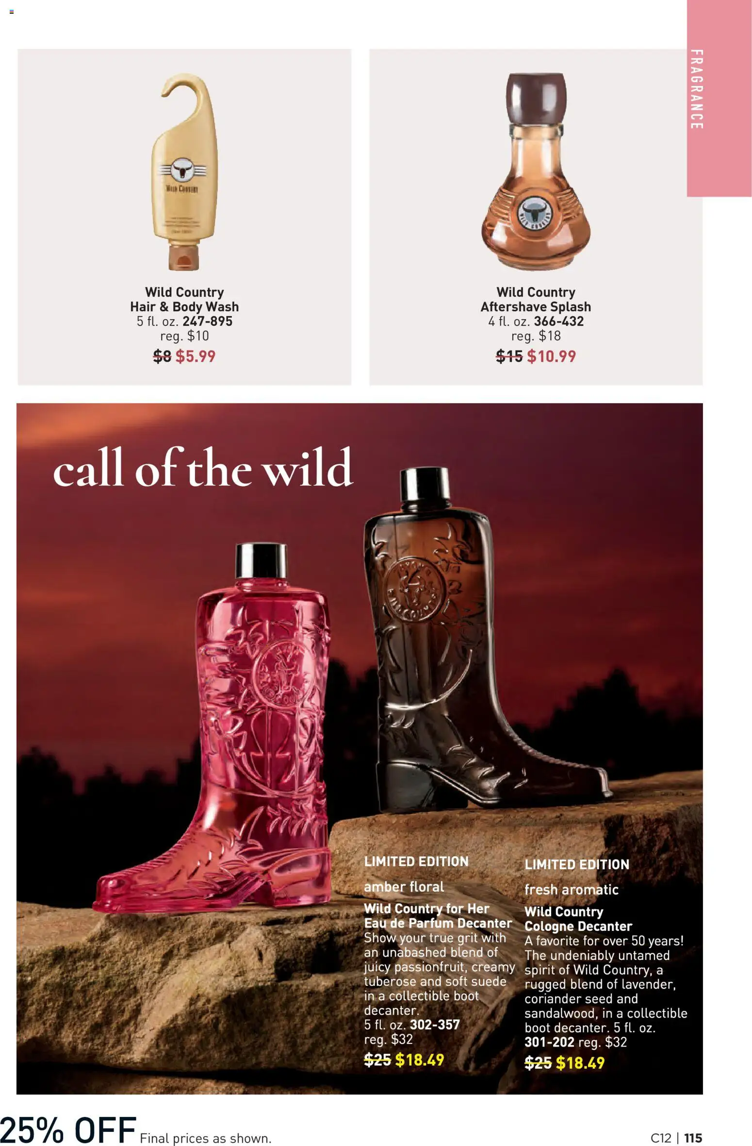 Avon Brochure - valid from 03.06.2026 | Page: 115 | Products: Fragrance, Body Wash