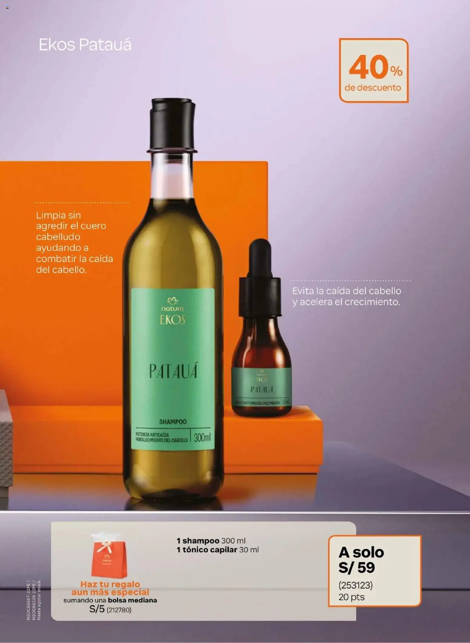Catálogo Natura válido desde 05.05.2026 | Página: 23 | Productos: Shampoo, Bolsa