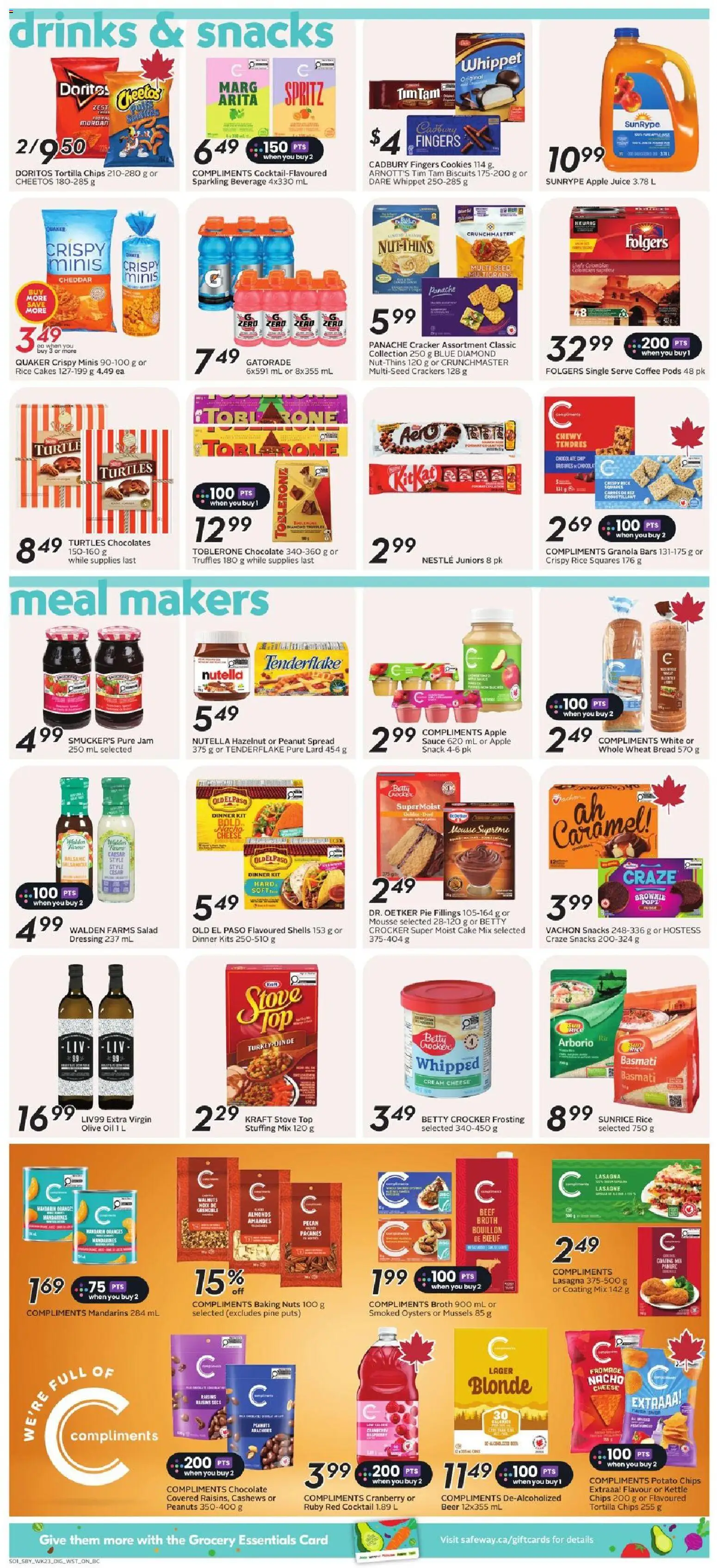 Safeway flyer valid from Oct 1, 2026 | Page: 10