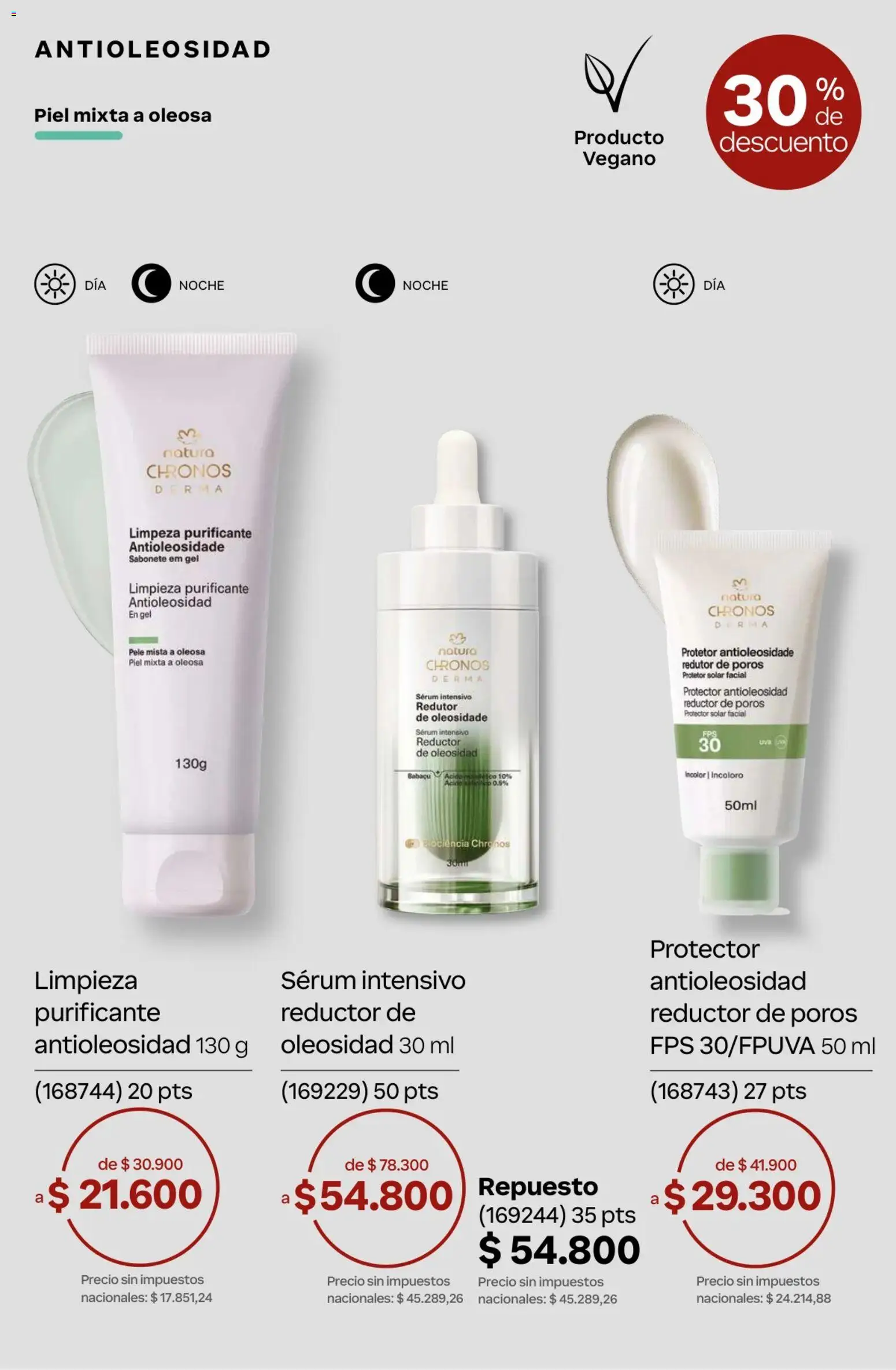 Catálogo Natura Ciclo 10 │ válido desde el 30/06/2026 | Página: 166 | Productos: Serum, Protector solar