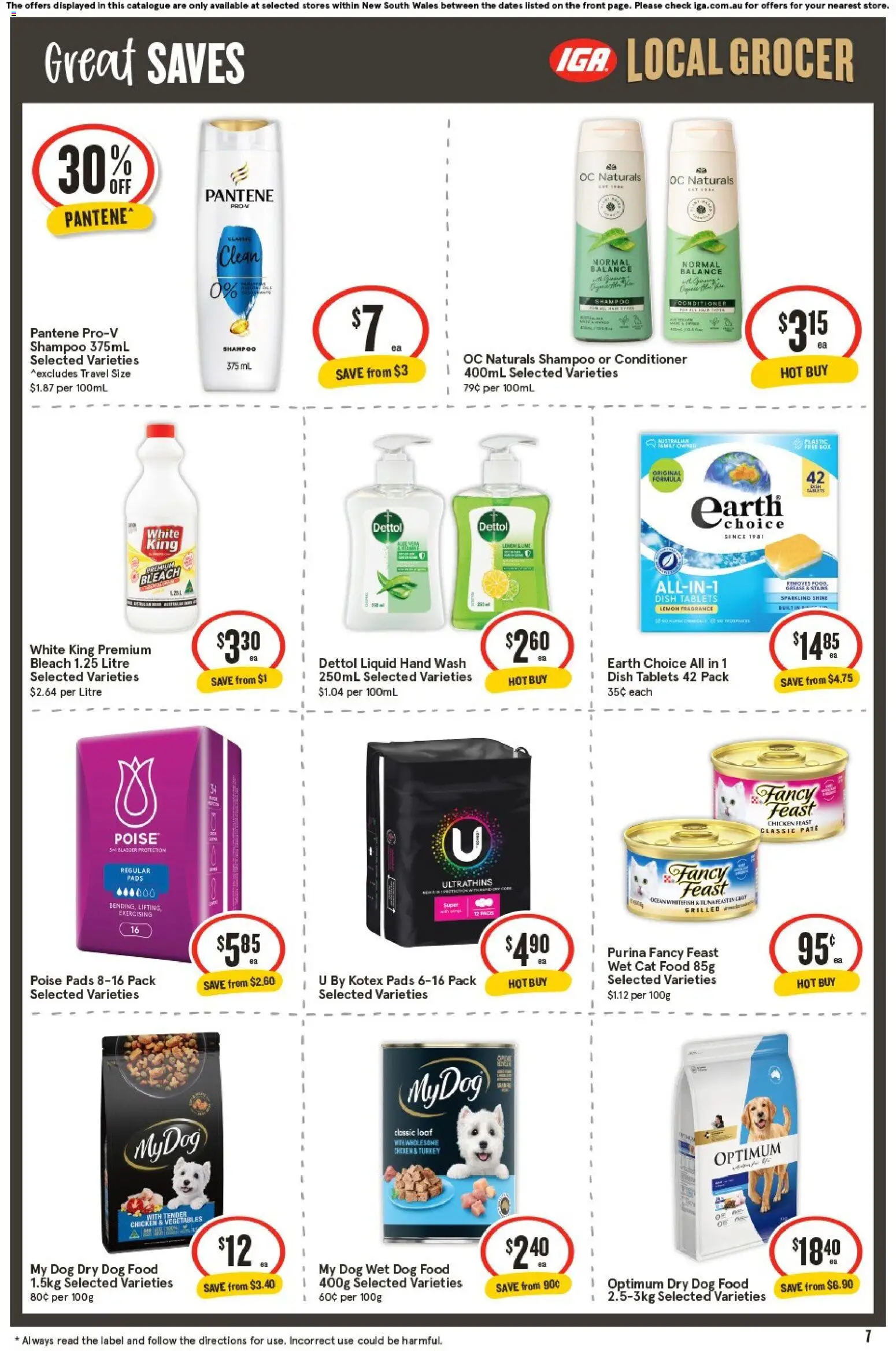 IGA catalogue - valid from 27.05.2026 | Page: 7 | Products: Shampoo, Conditioner, Vegetables, Turkey