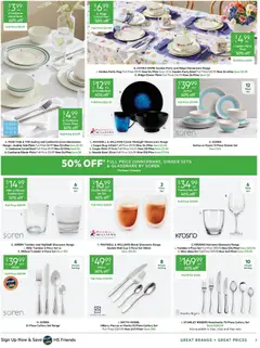 Preview of Harris Scarfe catalogue - valid from 18/09/2026 | Page: 7 | Products: Cutlery, Dinner set, Glassware, Cereal