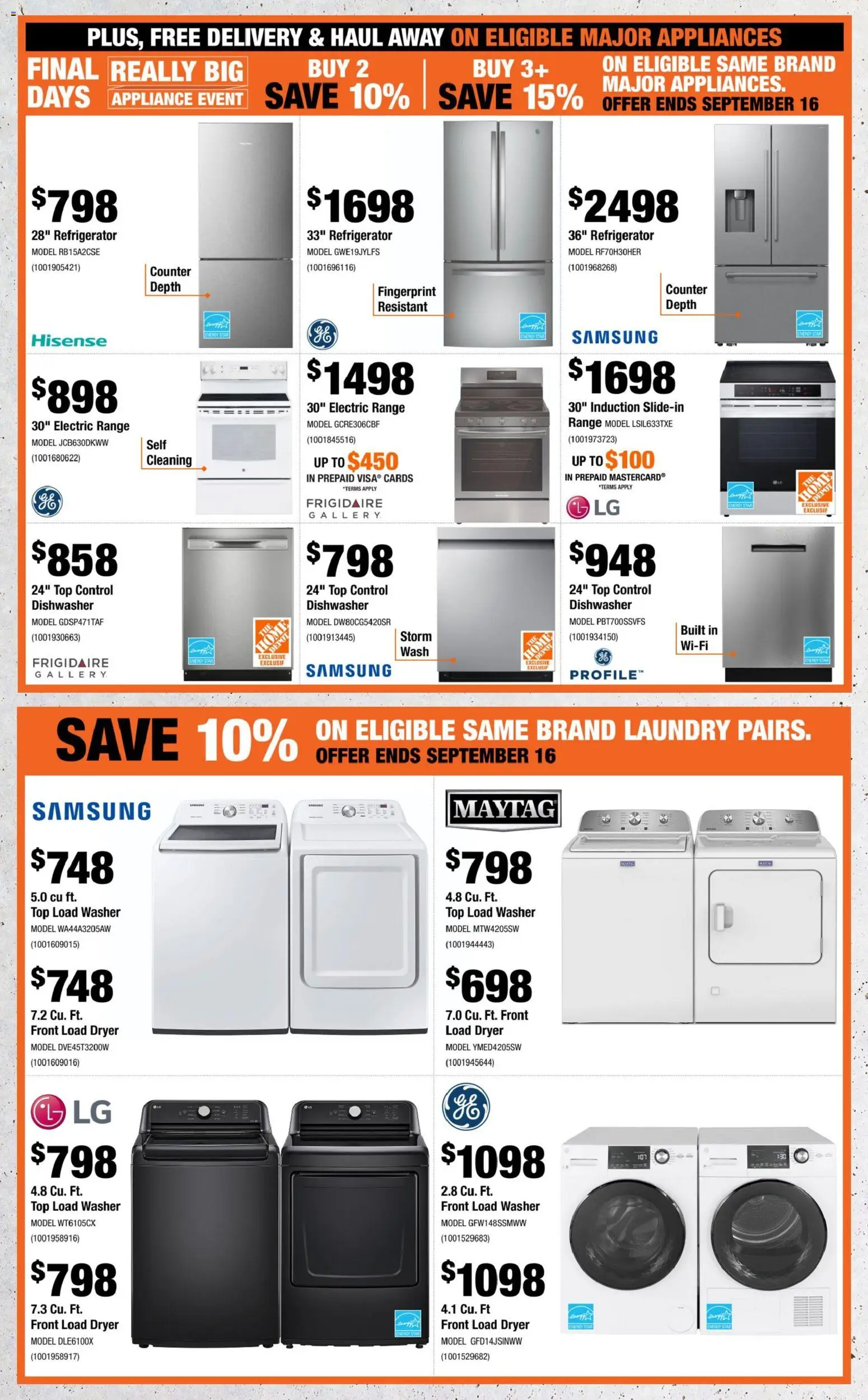 Home Depot flyer valid from Sep 10, 2026 | Page: 7