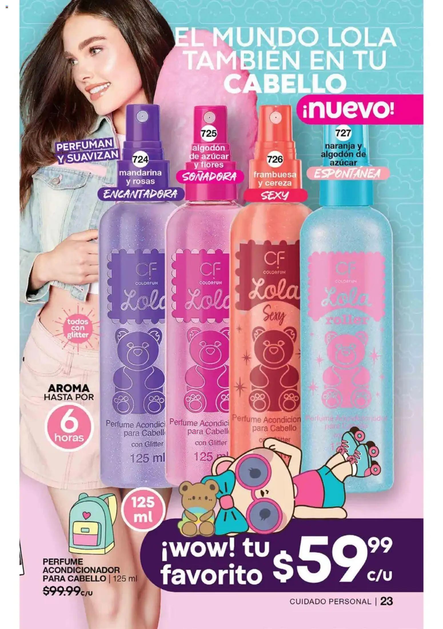 Nuevas ofertas de Fuller válidas en toda la República Mexicana desde el 19/08/2026. ¡Encuentra las mejores ofertas en Fuller campaña 10 2026! | Página: 23 | Productos: Flores, Glitter, Perfume, Acondicionador