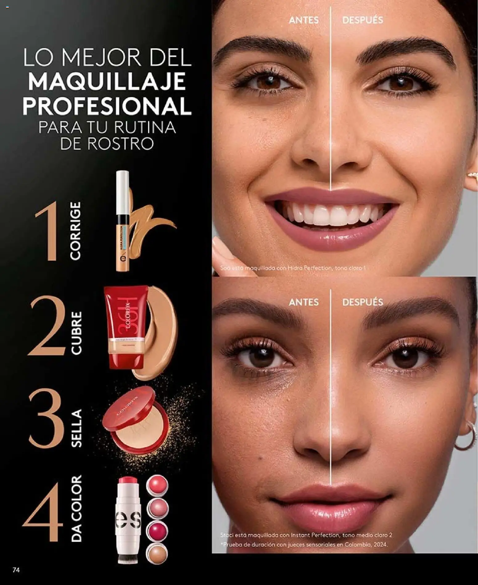 Catálogo Ésika Campaña 13 │ válido desde el 26.07.2026 | Página: 74 | Productos: Cloro, Maquillaje