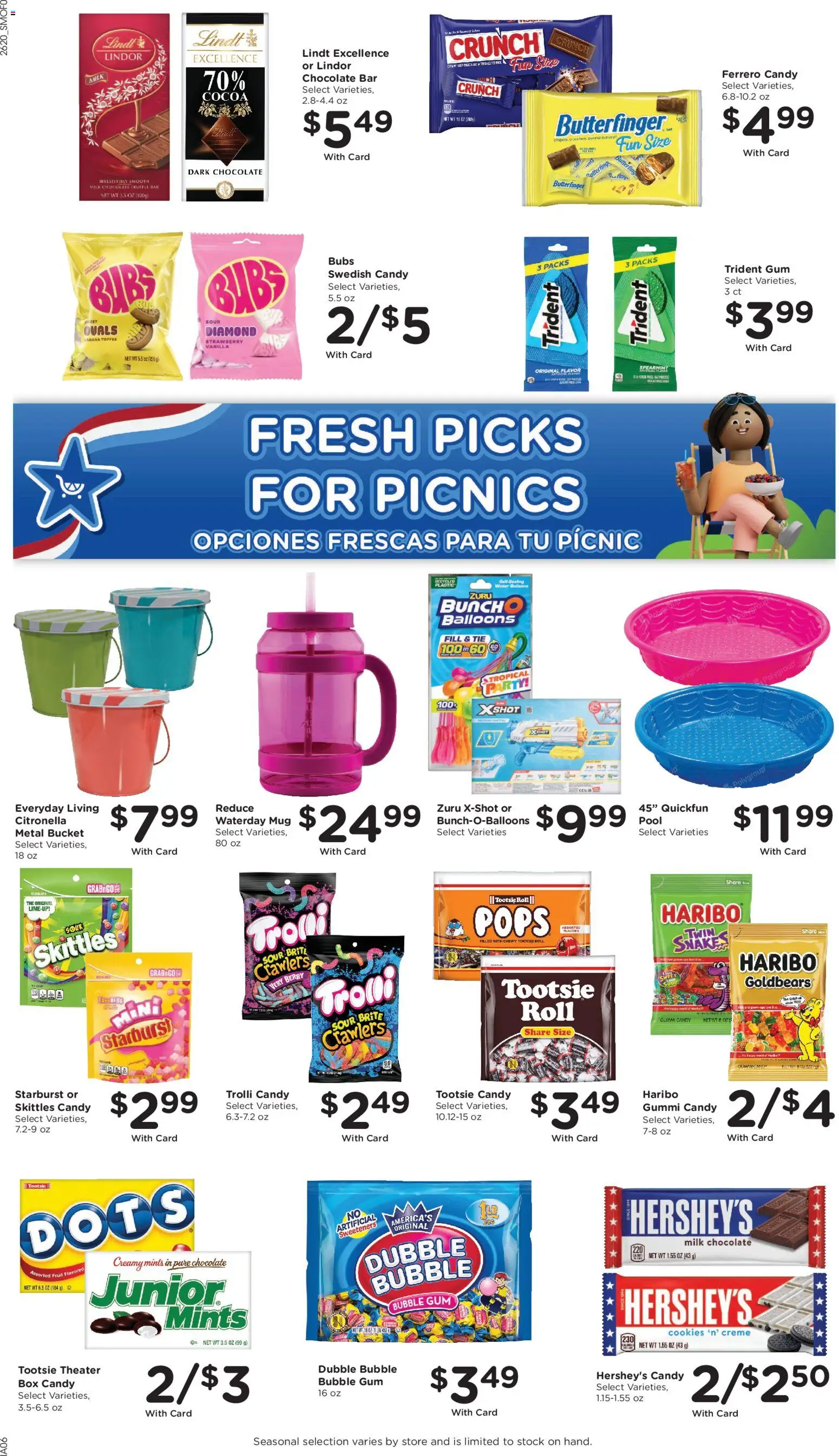 Smith's Weekly Ad - valid from 17.06.2026 | Page: 11 | Products: Box, Chocolate, Cookies, Water