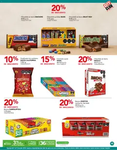Vista previa de City Club catálogo, nuevo folleto de la tienda, válido en México a partir del 01/07/2026 | Página: 45 | Productos: Cacahuate, Chocolate, Barra