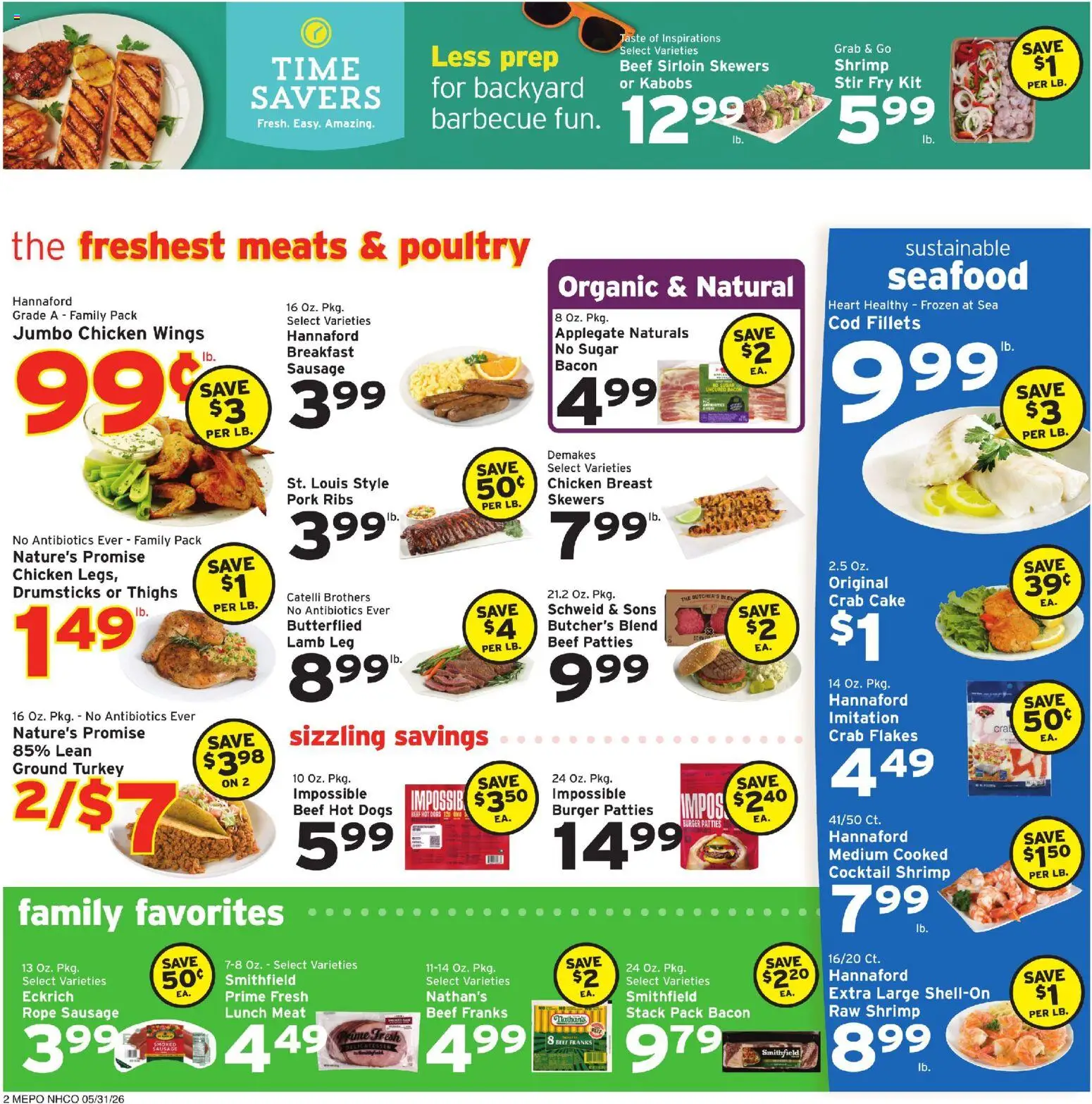 Hannaford Weekly Ad - valid from 31.05.2026 | Page: 2