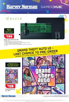 Preview of Harvey Norman November Gaming - valid from 29/10/2026