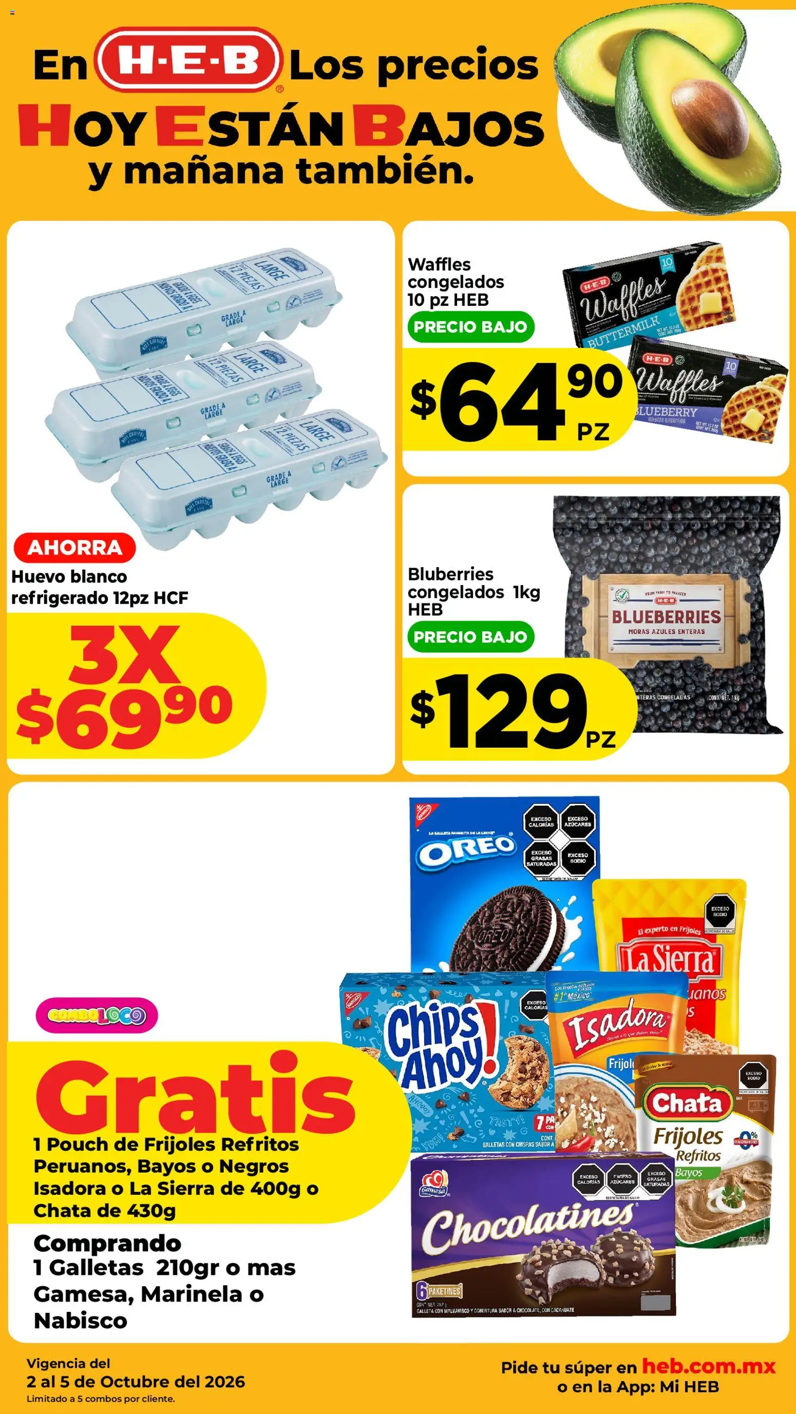 Nuevas ofertas de H-E-B válidas en toda la República Mexicana desde el 02/10/2026. ¡Encuentra las mejores ofertas en H-E-B folleto! | Página: 6