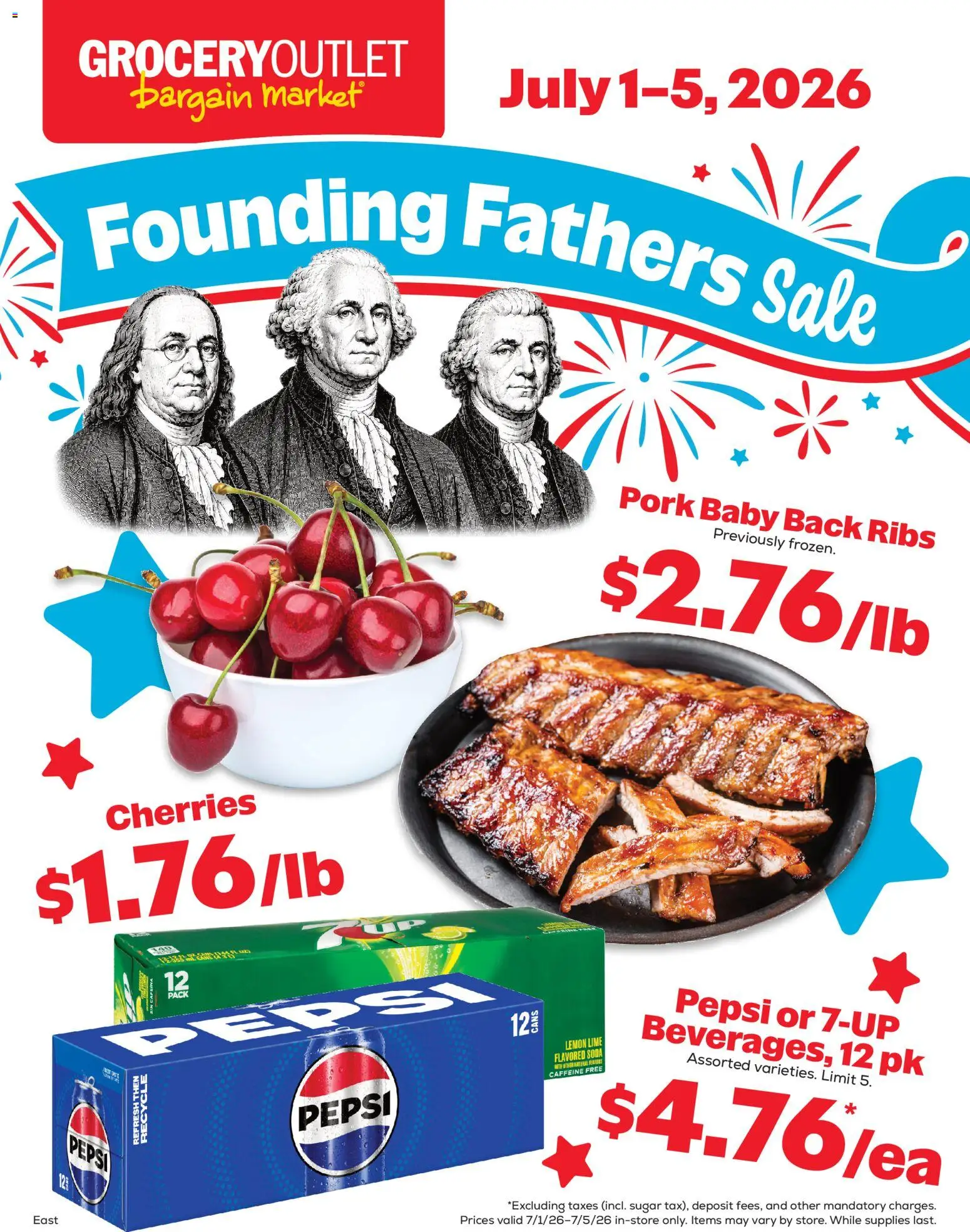 Grocery Outlet Weekly Ad - valid from 07/01/2026 | Page: 1