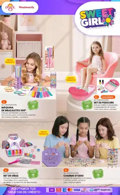 Vista previa de Del Sol y Woolworth catálogo El Castillo del Juguete, nuevo folleto de la tienda, válido en México a partir del 01/10/2026 | Página: 85 | Productos: Secadora, Cuerda, Decoración, Rodillo
