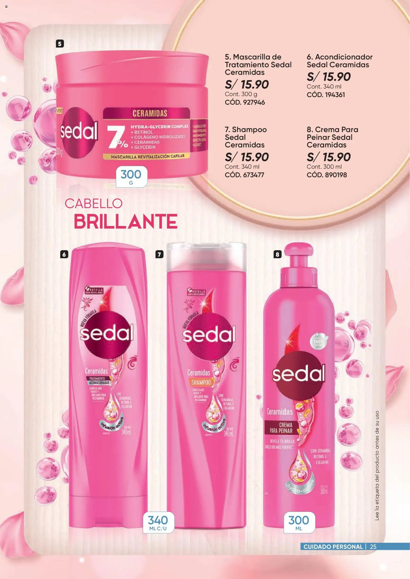 Catálogo Azzorti válido desde 09/03/2026 | Página: 25 | Productos: Shampoo, Acondicionador, Crema