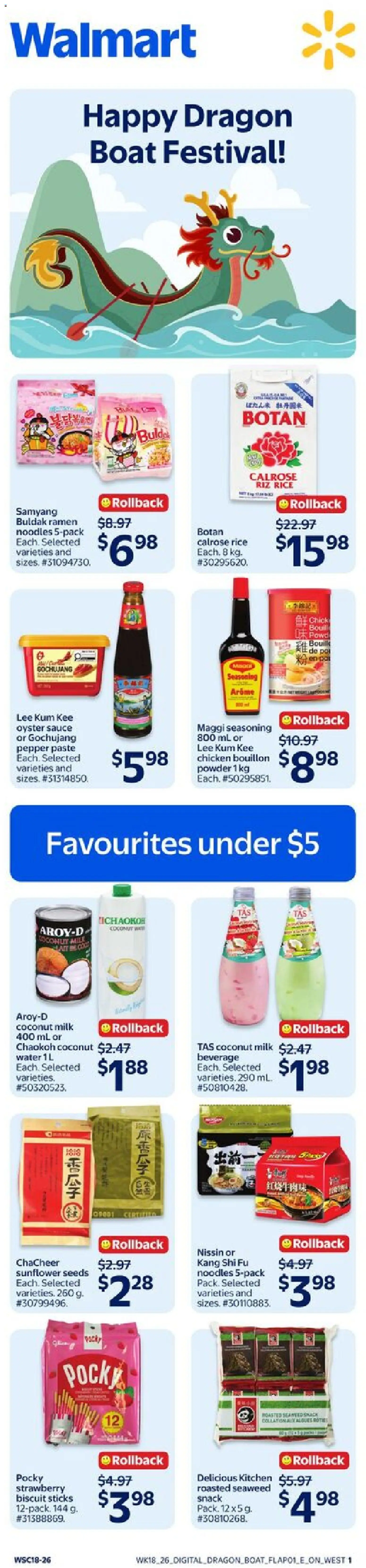 Walmart flyer valid from 28.05.2026 | Page: 1