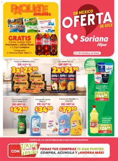 Vista previa de Soriana Híper - En México Oferta se dice Soriana, nuevo folleto de la tienda, válido en México a partir del 02/10/2026