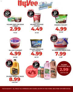 Preview of HyVee weekly ads valid from 08/01/2026