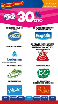Vista previa La Anonima catálogo válido desde el 07.05.2026 | Página: 22 | Productos: Galletitas, Pan, Cacao, Pan rallado