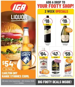 Preview of Deals - Big footy deals 23/09 - valid from 23/09/2026