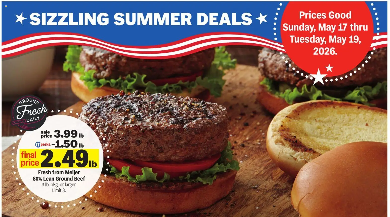 Meijer Weekly Ad - valid from 13.05.2026 | Page: 2 | Products: Beef