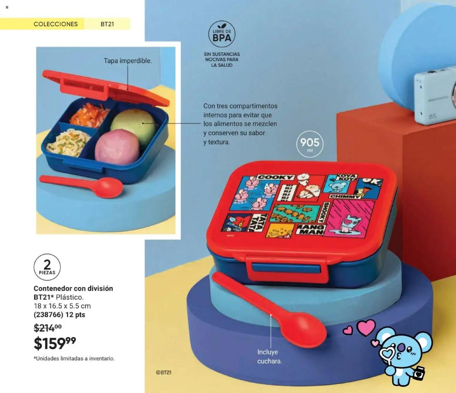 Nuevas ofertas de AVON válidas en toda la República Mexicana desde el 24.04.2026. ¡Encuentra las mejores ofertas en AVON Casa & Estilo 7 2026! | Página: 20 | Productos: Contenedor