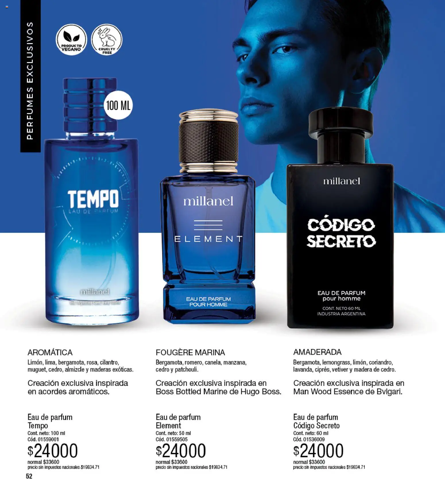 Millanel - Catálogo │ válido desde el 17/08/2026 | Página: 52 | Productos: Perfumes