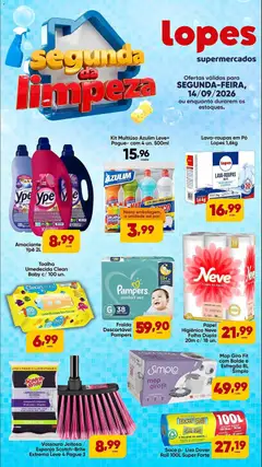 Lopes Supermercados - Ofertas da semana - Pré-Visualização do folheto da loja Lopes Supermercados, válido de 14/09/2026