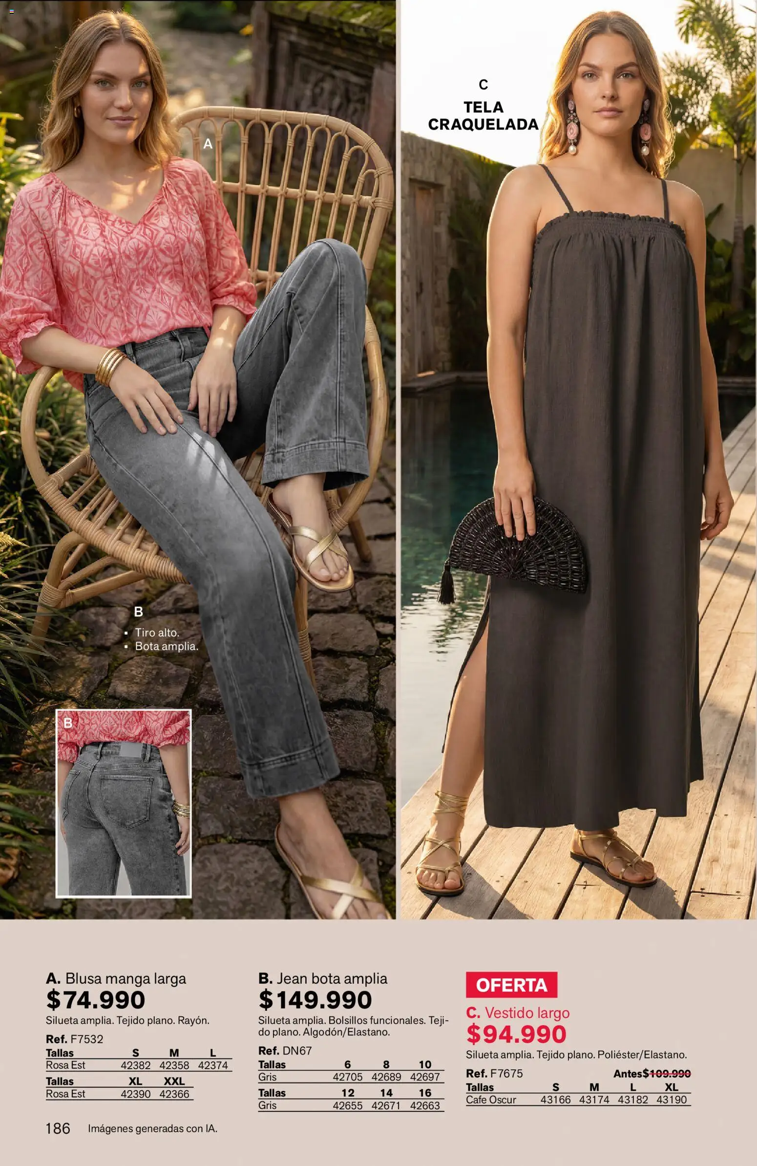 Leonisa revista - valida desde el 24/08/2026 | Página: 186 | Productos: Bolsillos, Jean, Vestido, Café