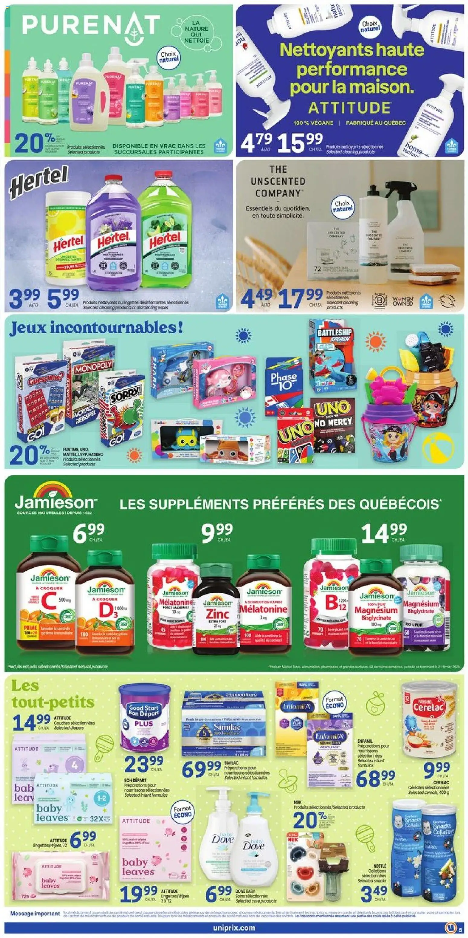 Uniprix flyer valid from Jul 2, 2026 | Page: 6 | Products: Hat
