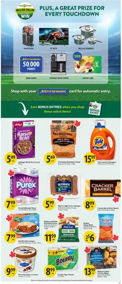 Preview of Save on foods weekly flyer / circulaire from shop Save on foods valid from Sep 10, 2026 | Page: 33
