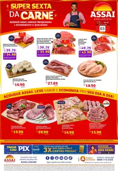 Assaí Atacadista ofertas - MS - Pré-Visualização do folheto da loja Assaí Atacadista, válido de 03/07/2026