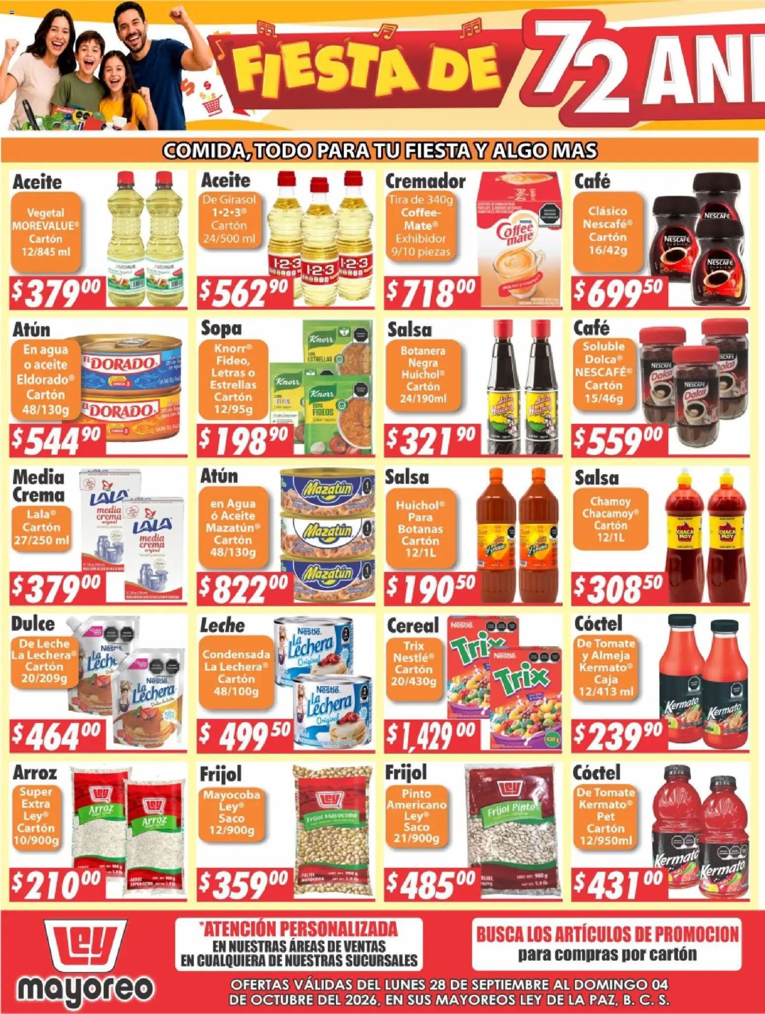 Nuevas ofertas de Casa Ley válidas en toda la República Mexicana desde el 28/09/2026. ¡Encuentra las mejores ofertas en Casa Ley folleto! | Página: 5