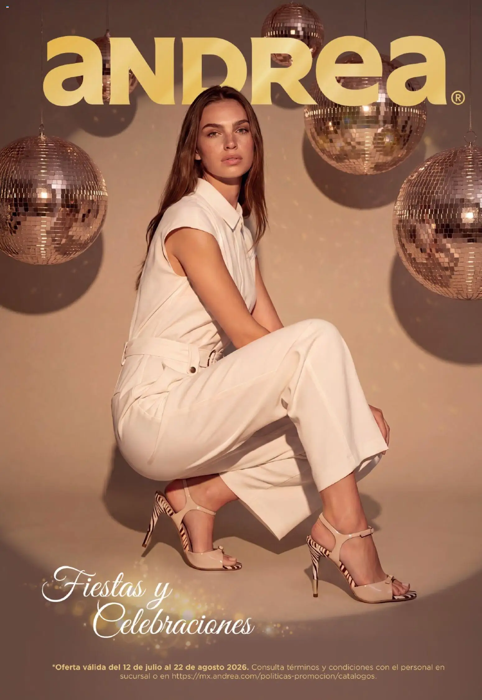Andrea catálogo Fiestas y Celebraciones 2026 - Catálogos en línea de 12/07 catalogue cover
