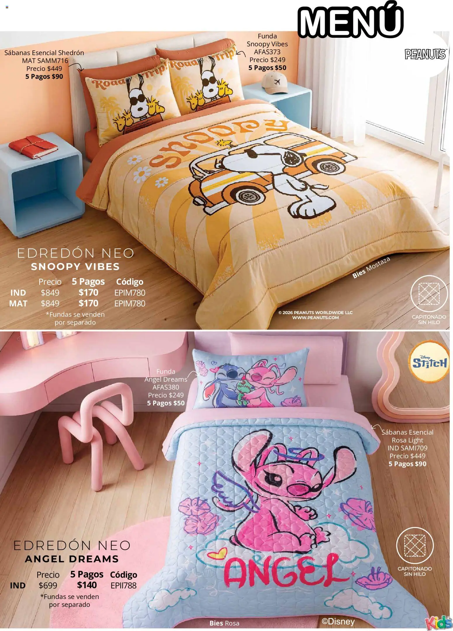Nuevas ofertas de Colchas Concord válidas en toda la República Mexicana desde el 01/08/2026. ¡Encuentra las mejores ofertas en Colchas Concord catálogo Colección Infantil! | Página: 9 | Productos: Mostaza, Funda, Sabanas