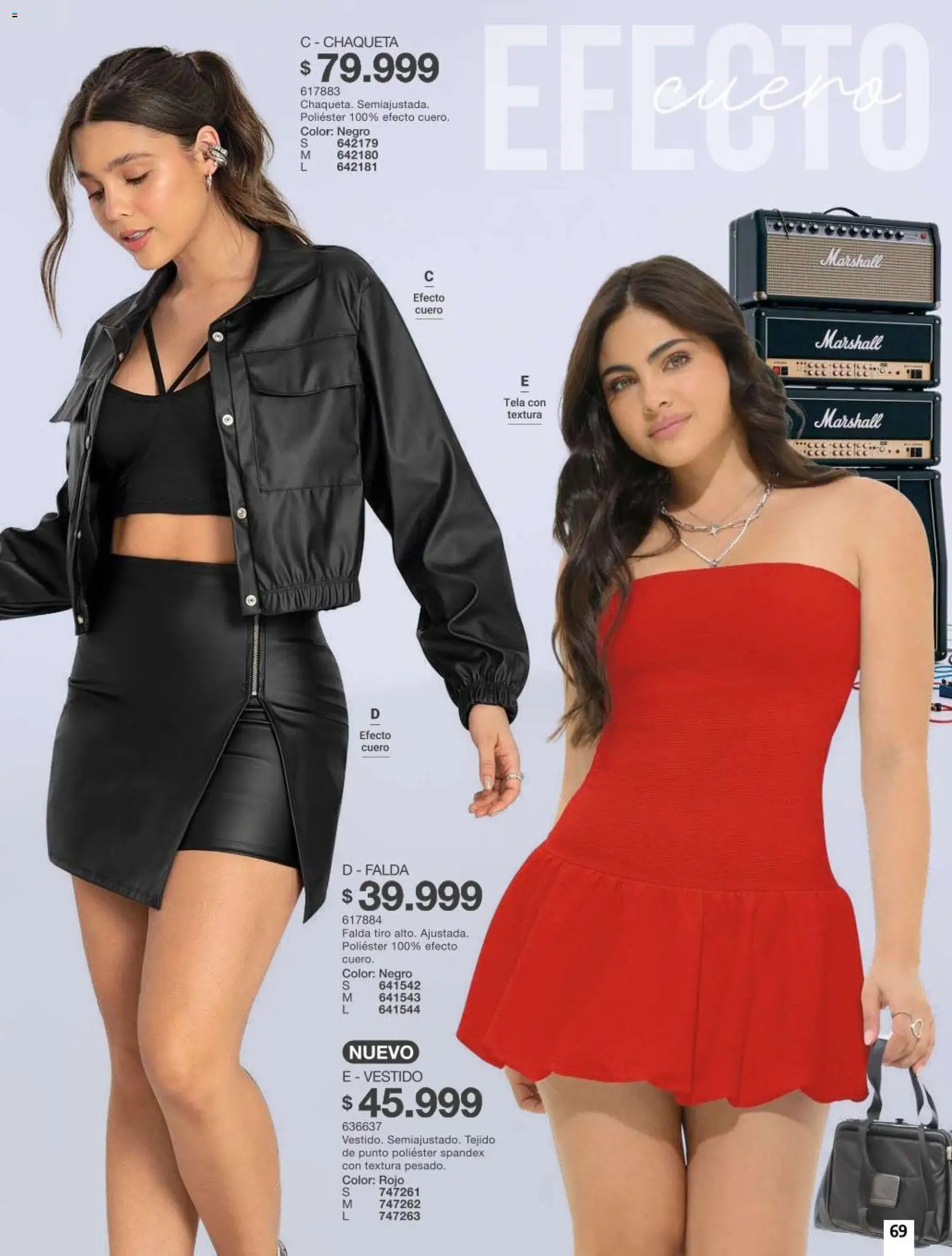Carmel revista - valida desde el 11/08/2026 | Página: 69 | Productos: Falda, Vestido, Chaqueta