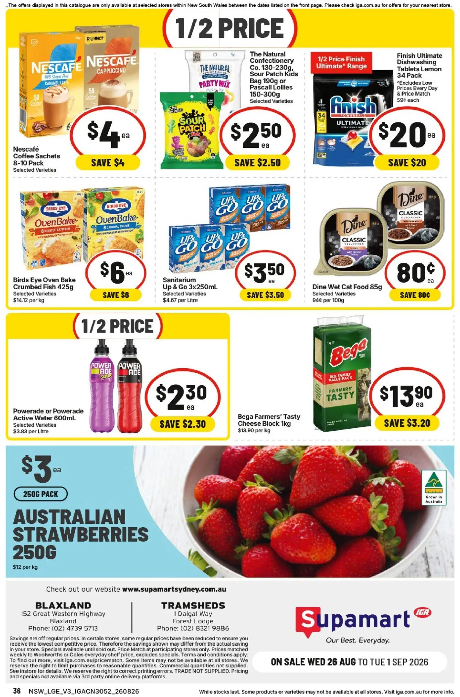 IGA catalogue - valid from 26/08/2026 | Page: 33 | Products: Gum, Honey, Lemon, Hand wash