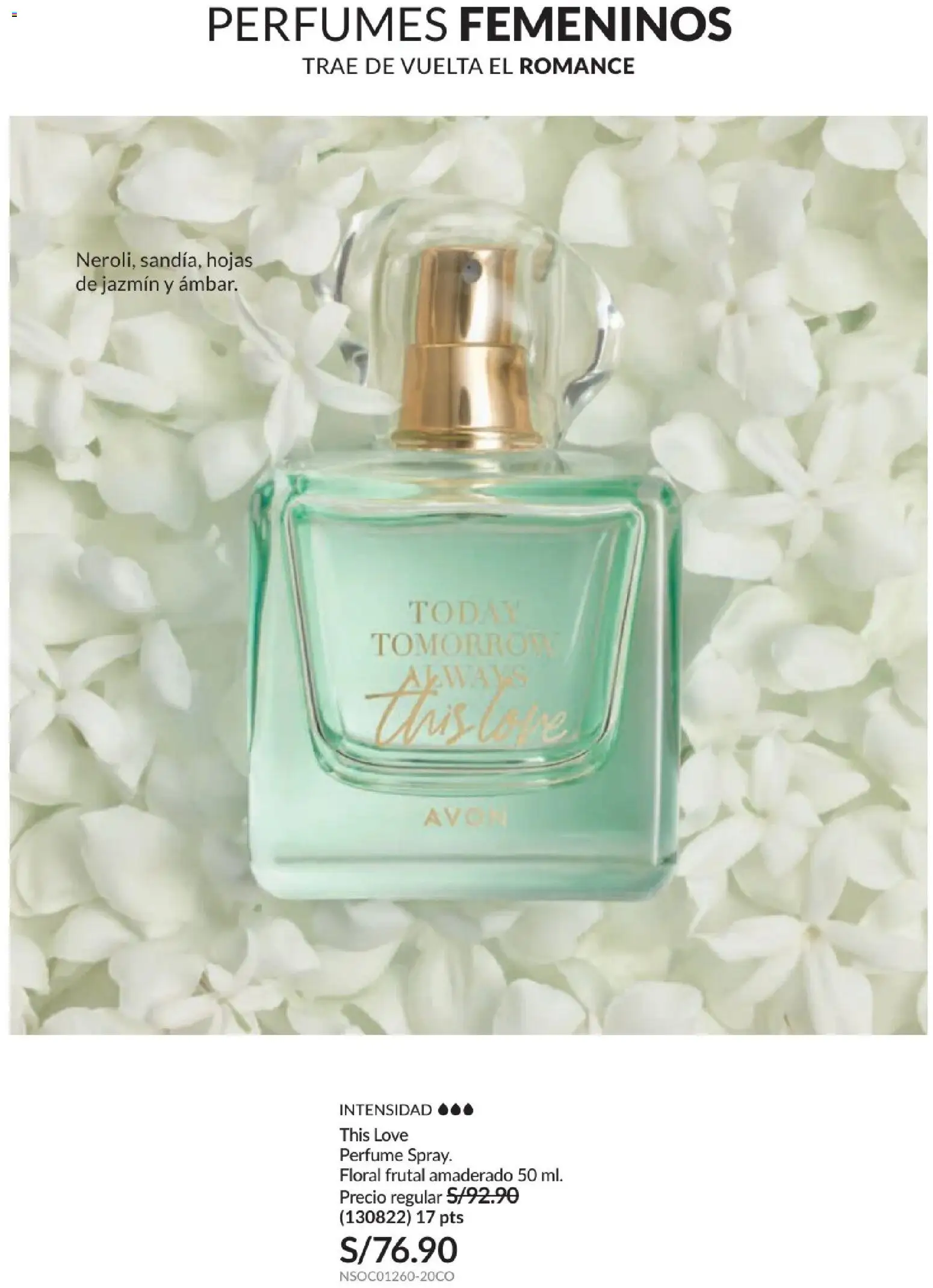 Catálogo Avon válido desde 01/07/2026 | Página: 62 | Productos: Perfume