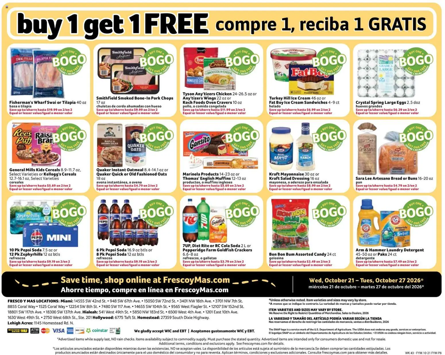 Fresco y Más Weekly Ad - valid from 10/21/2026 | Page: 8