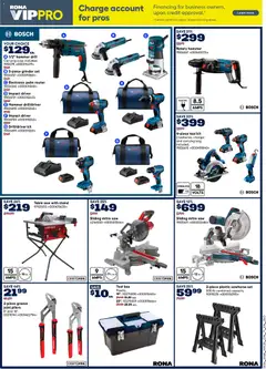 Preview of Rona weekly flyer from shop Rona valid from Jul 16, 2026 | Page: 17 | Products: Case, Bag, Grinder, Table