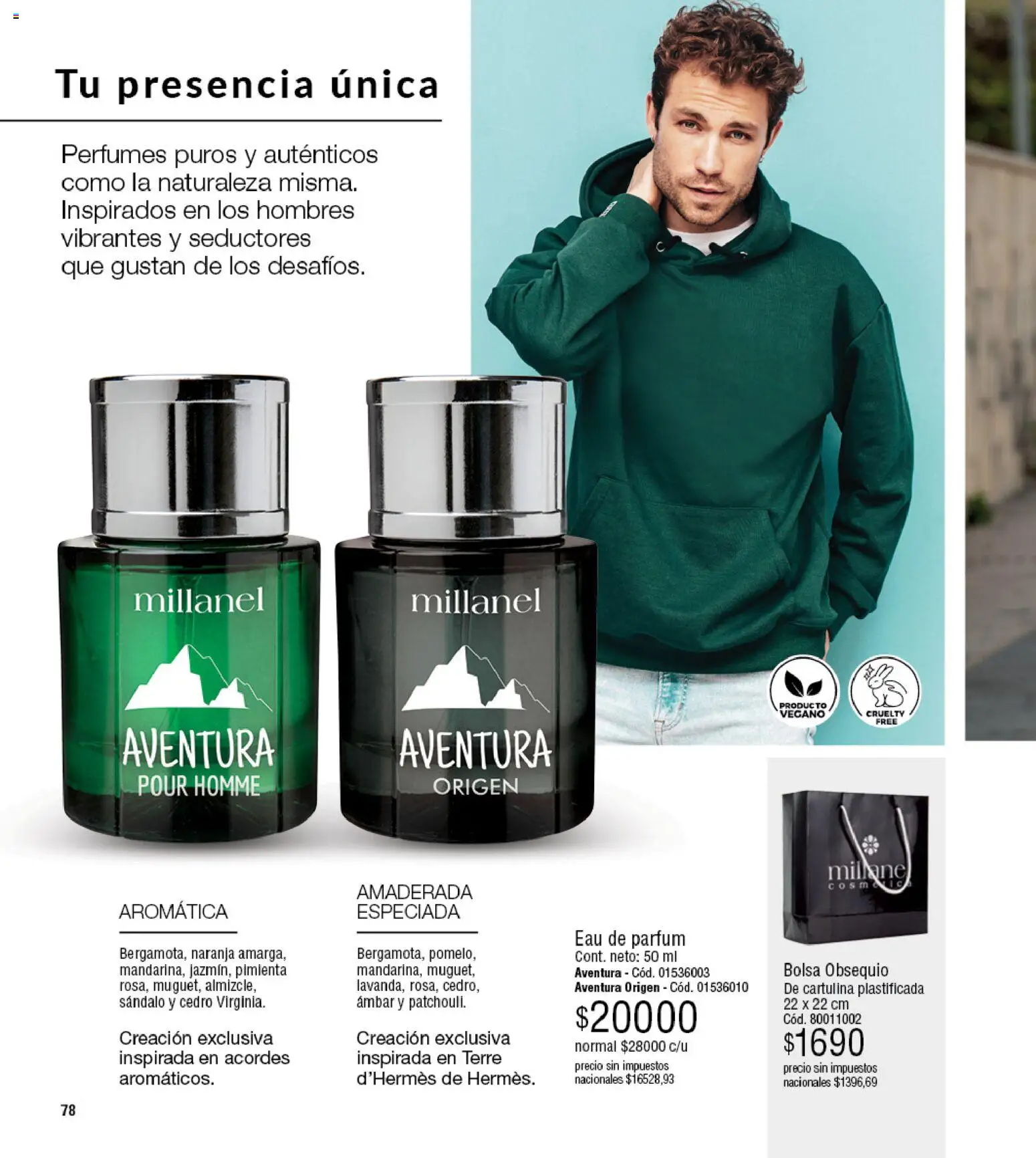 Millanel - Catálogo │ válido desde el 20/07/2026 | Página: 78 | Productos: Bolsa, Perfumes, Pimienta