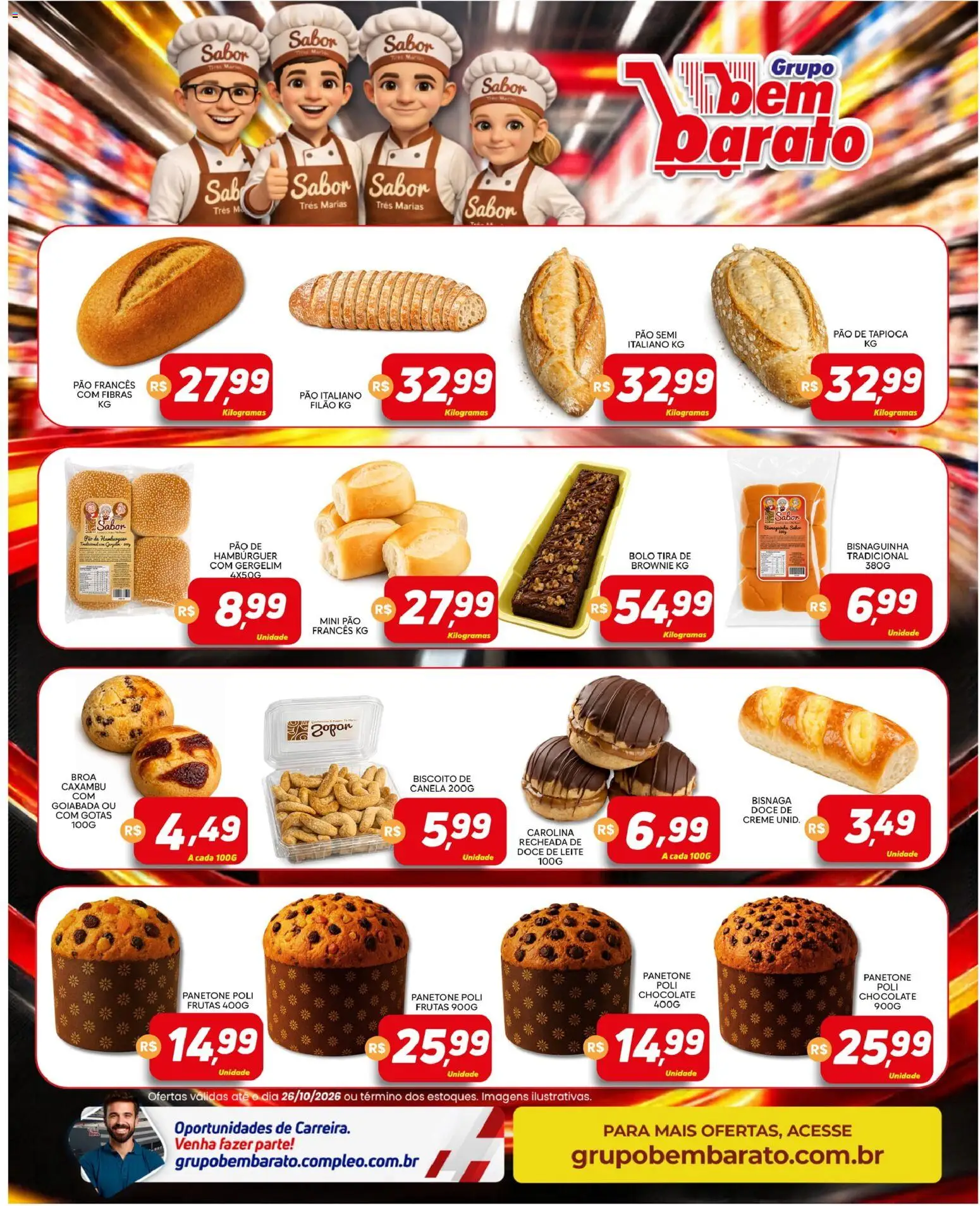 Supermercado Bem Barato Folheto - válido de 20/10/2026 | Página: 4